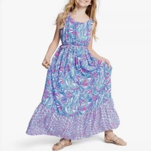 Lilly Pulitzer for Target Girl’s Blue Pink Dress Size 7/8